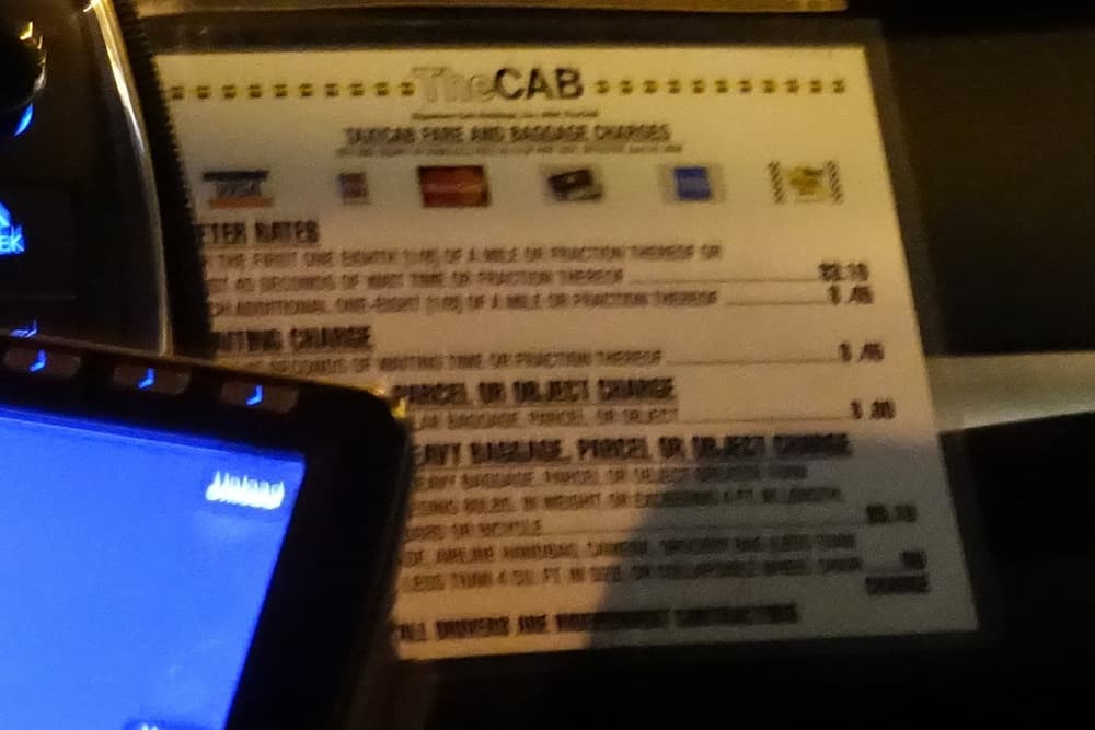 The CABのクレジットカードマーク