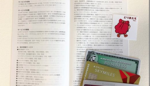 グローバル・ホットライン＆オーバーシーズ・アシストの使い方。使って気づいた注意点。