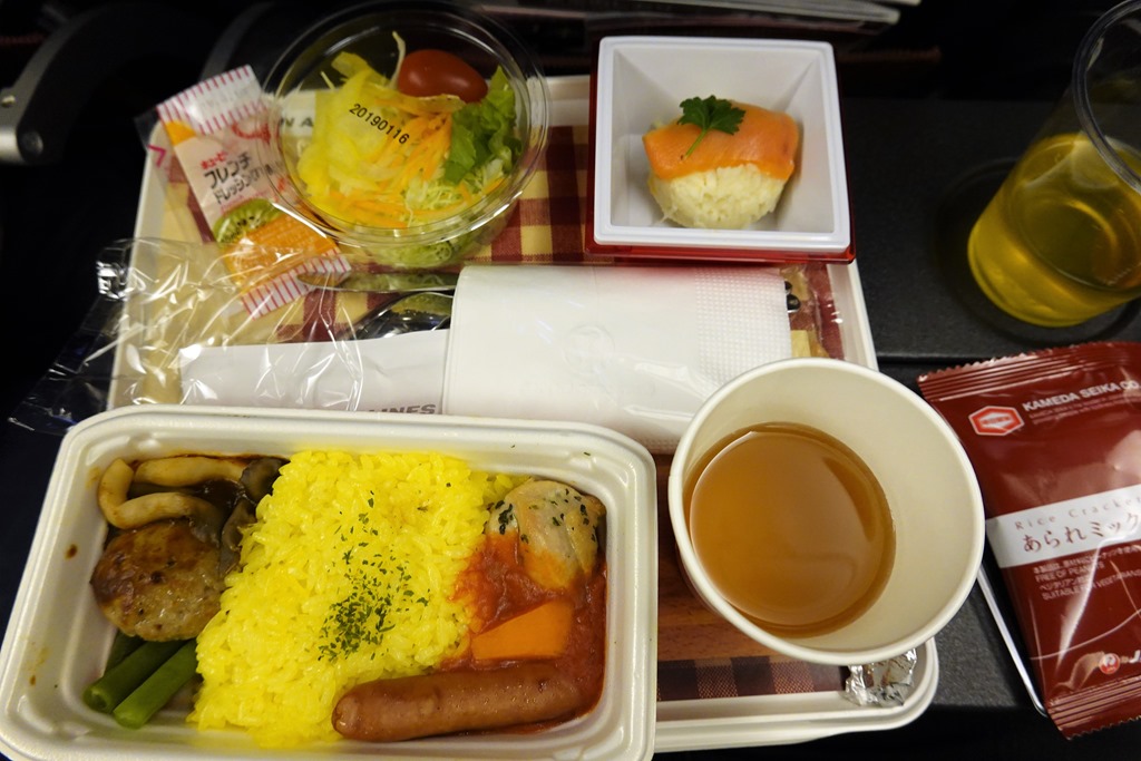 JAL香港便機内食